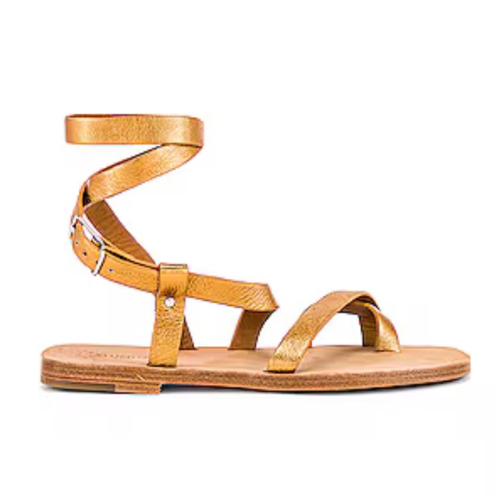 Alumnae Leather Gladiator Capri Sandals 39/9.